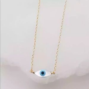 Gold Evil eye necklace 3/$30